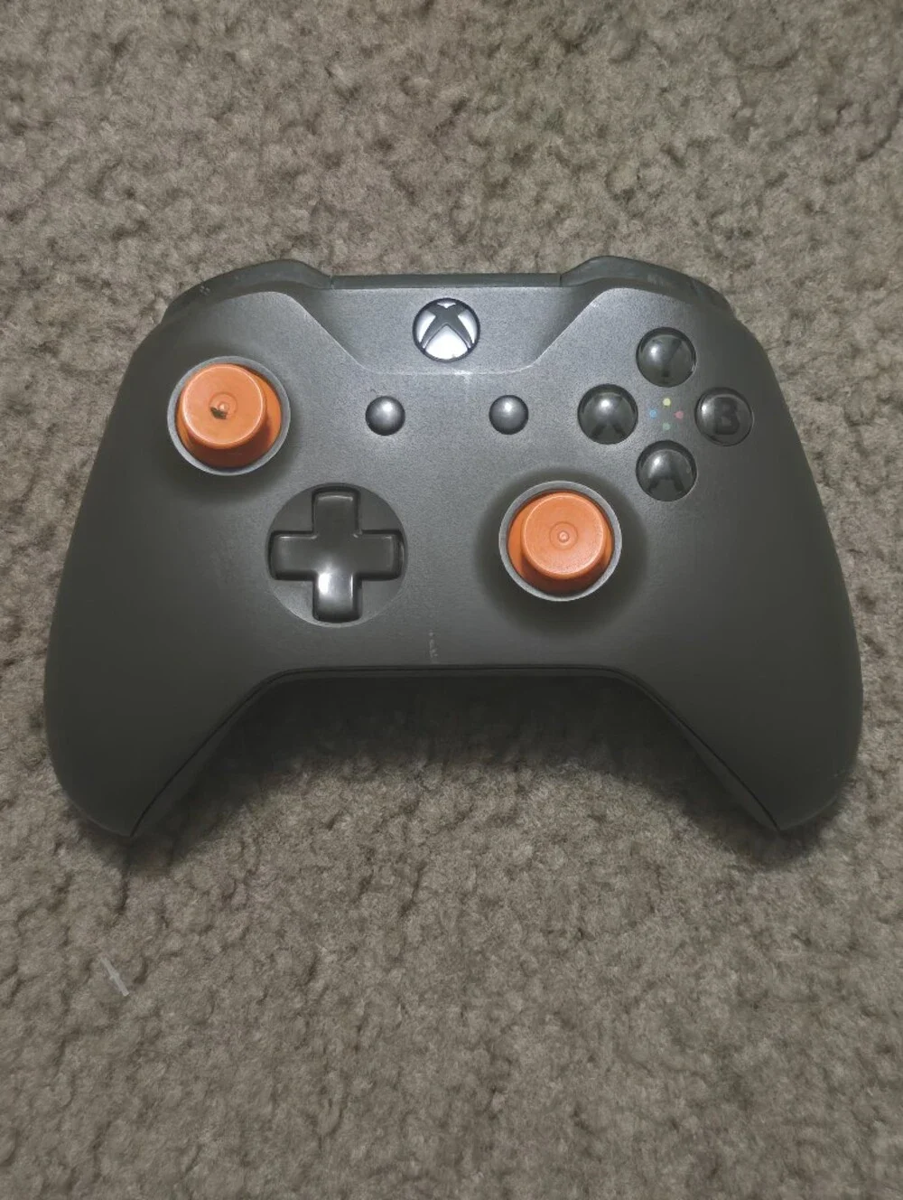Microsoft Xbox One Wireless Controller - Green with Orange Accent